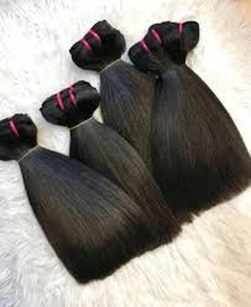 Bone Straight Bundles - Straight Black 45 cm