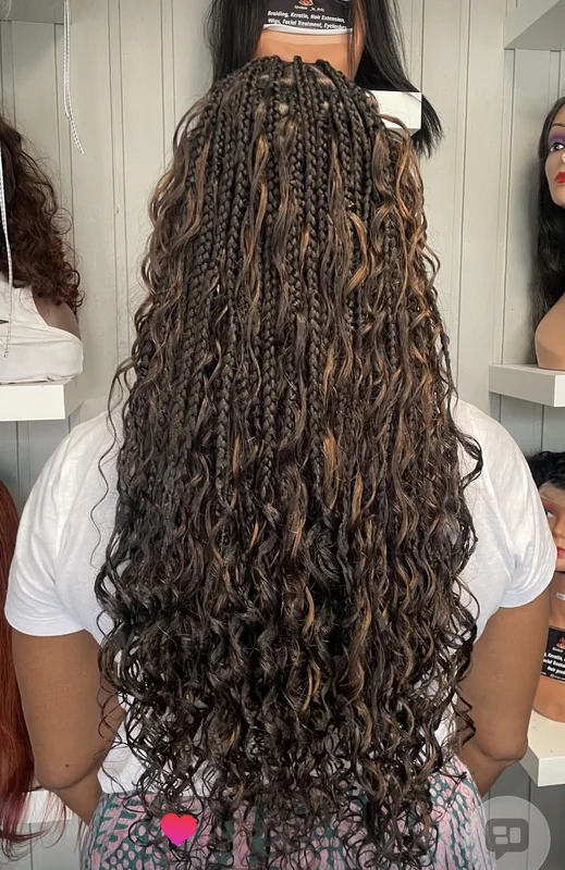 Bohemian Braids Long